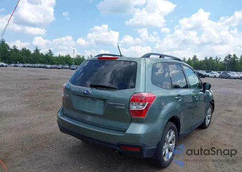 2014 Subaru Forester 2.5I Premium из США, поврежденный, VIN JF2SJAEC4EH536779